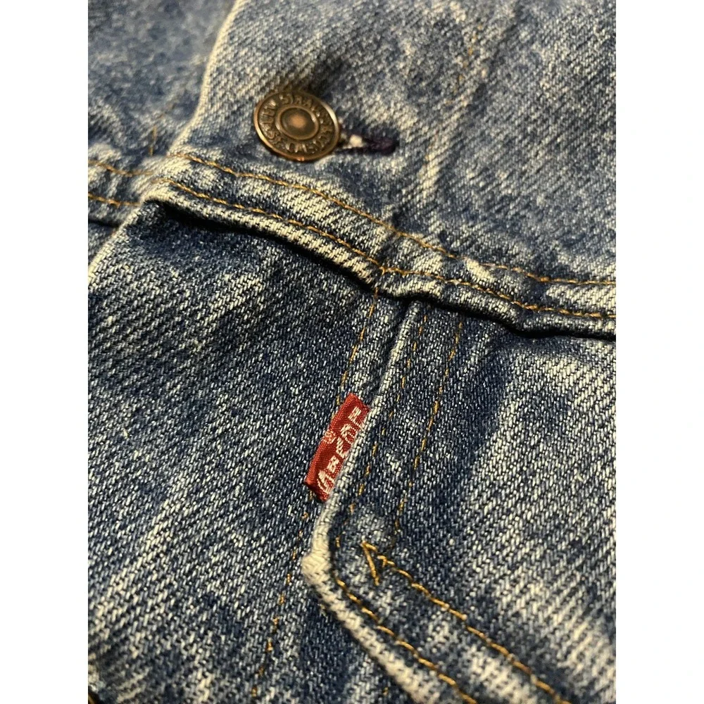 Vintage‎ Levis Denim Jean Jacket Mens 38 Blue 70506-0214 Trucker Made USA 80s